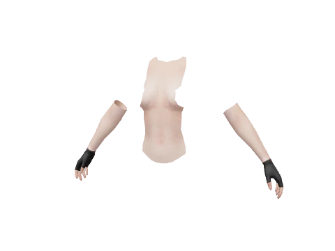 Black Fingerless Gloves