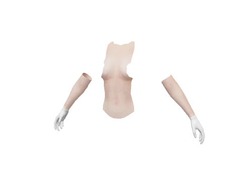 White Cotton Gloves