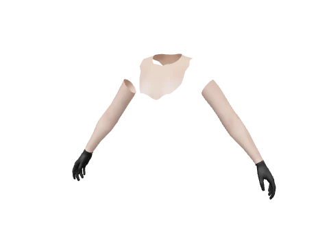 Black Woolen Gloves