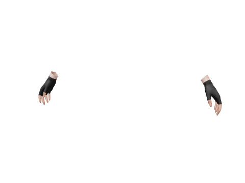Black Fingerless Gloves