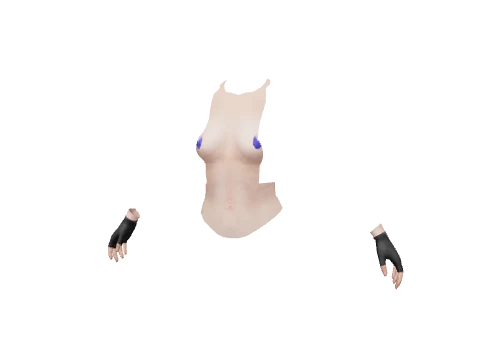 Black Fingerless Gloves