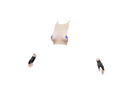 Black Fingerless Gloves