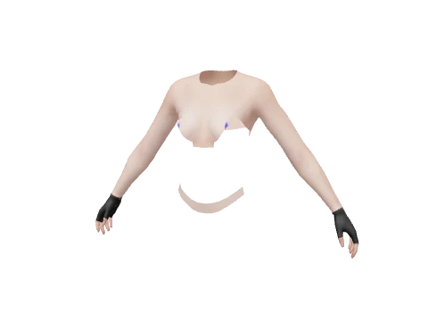 Black Fingerless Gloves