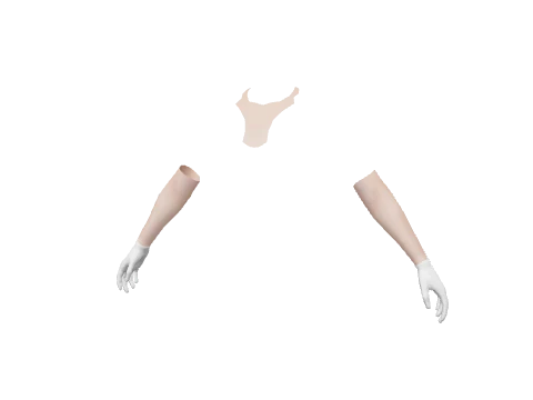 White Cotton Gloves