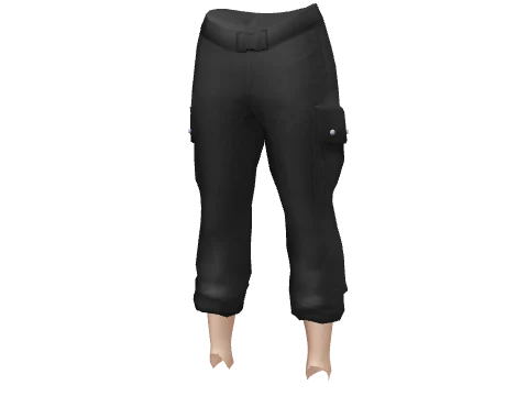 Black Combat Pants
