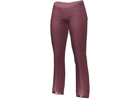 Red Shiny Pants