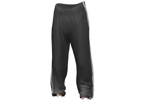 Black Tracksuit Pants