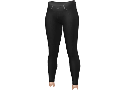 Black Ribbed