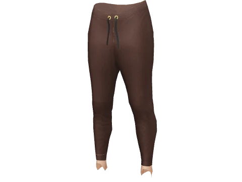 Chocolate Low Crotch Pants