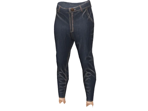 Navy Low Crotch