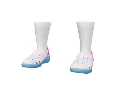Blue SC Baroque Ugglies & Socks