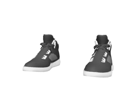 Black Hi Top 69 Sneakers