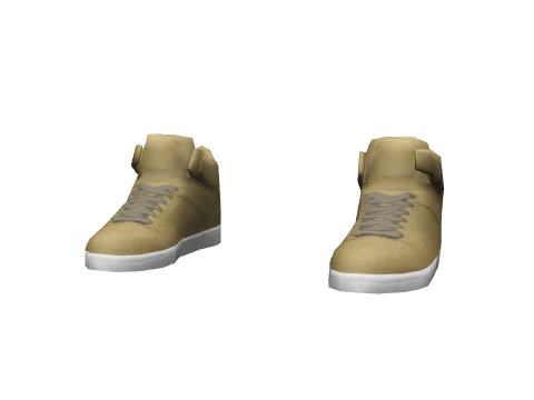 Golden Hi Tops