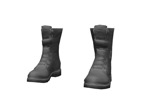 Black Laceup Boots