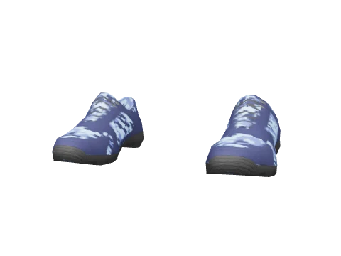 Blue Digital Cross Trainers