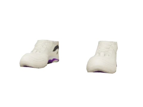 Purple Flash Retro Runners
