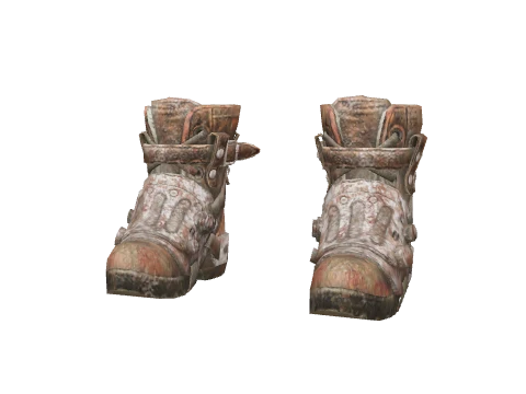 Brown Plated Boots