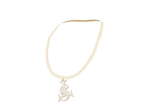 White Enamel LS Pendant