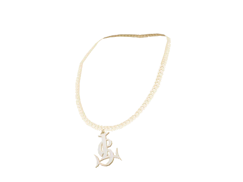 White Enamel LS Pendant