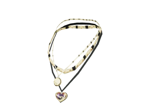 Black Heart Necklace