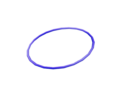 Blue Glow Necklace