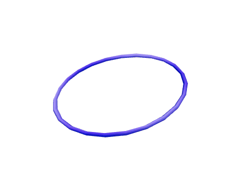 Blue Glow Necklace