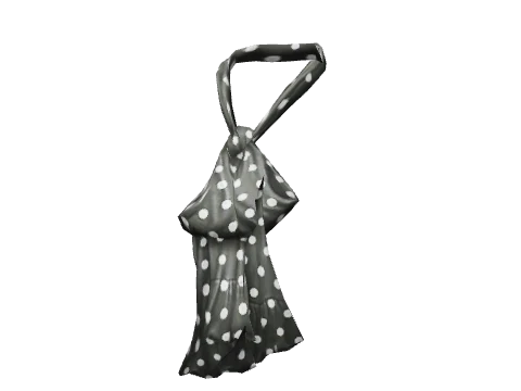 Spotted Bow Scarf