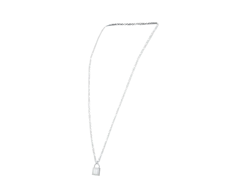 Silver Lock Pendant