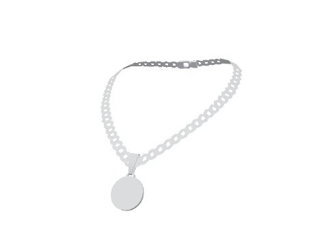 Thick Silver Necklace