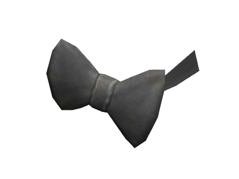 Black Loose Bowtie