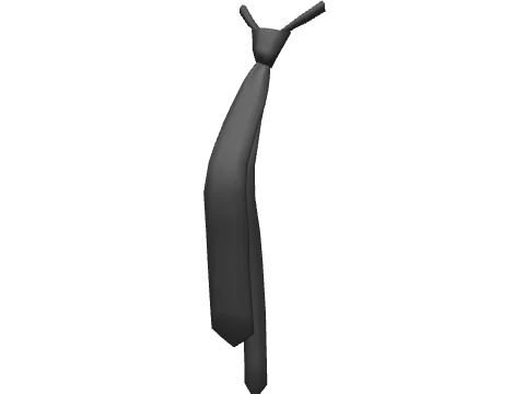 Charcoal Loose Tie