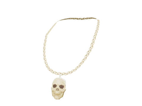 Gold Skull Necklace