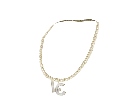 Gold LC Necklace