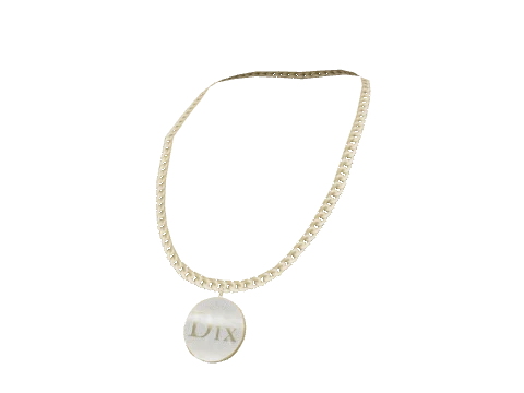Gold Dix Necklace