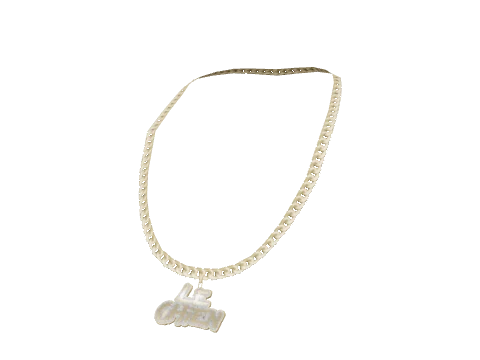 Gold Le Chien Necklace