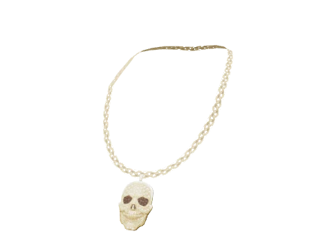 Gold Skull Necklace
