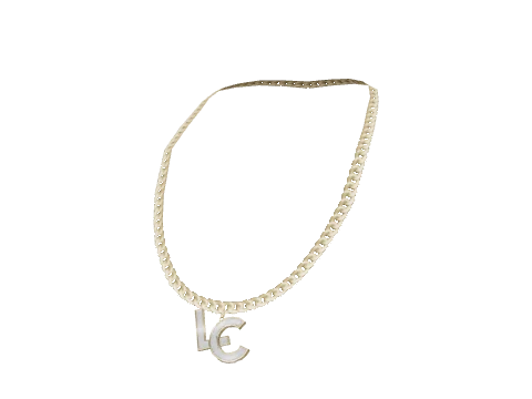 Gold LC Necklace