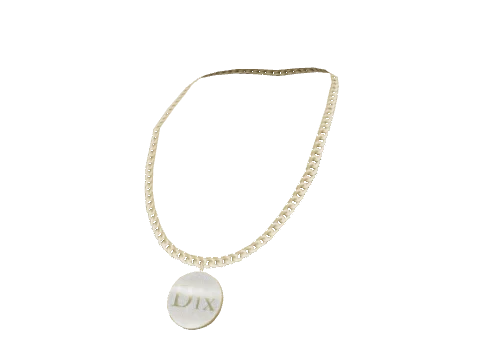 Gold Dix Necklace