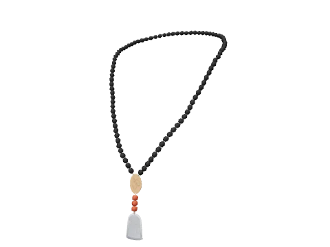 Black Bead Necklace