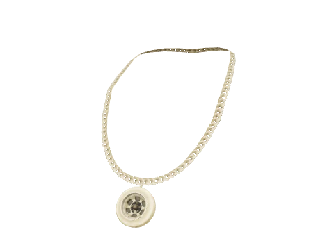 Gold Rim Necklace