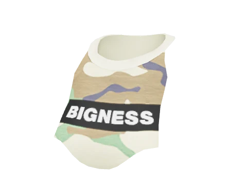 Camo Bigness Rolled Tee