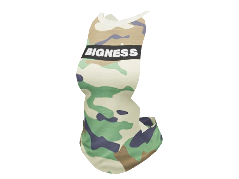 Camo Bigness Rolled Tee