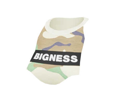 Camo Bigness Rolled Tee