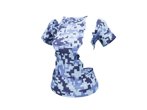 Blue Digital T-Shirt