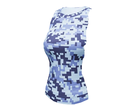 Blue Digital T-Shirt