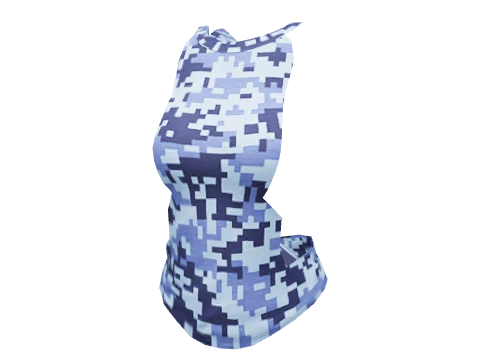 Blue Digital T-Shirt