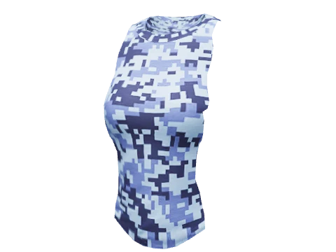 Blue Digital T-Shirt