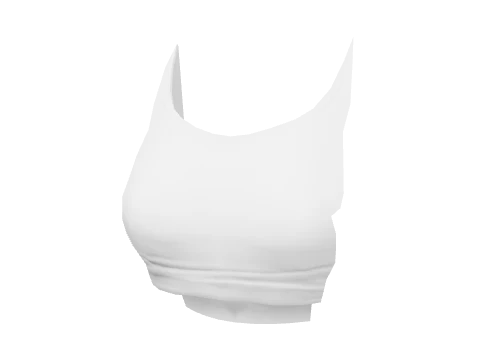 White Loose Tank