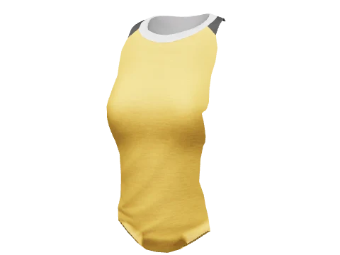 Yellow Mix Baseball Tee
