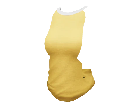 Yellow Mix Baseball Tee